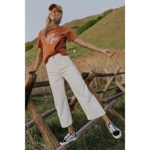 EUC - We the Free Patty Pant - Ivory - Size 29